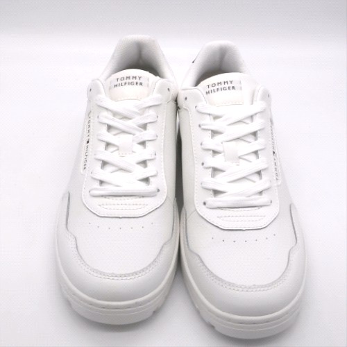 TOMMY HILFIGER White basket trainers TOMMY HILFIGER basket 1