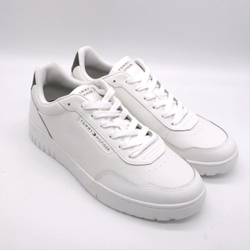 TOMMY HILFIGER White basket trainers TOMMY HILFIGER basket 3