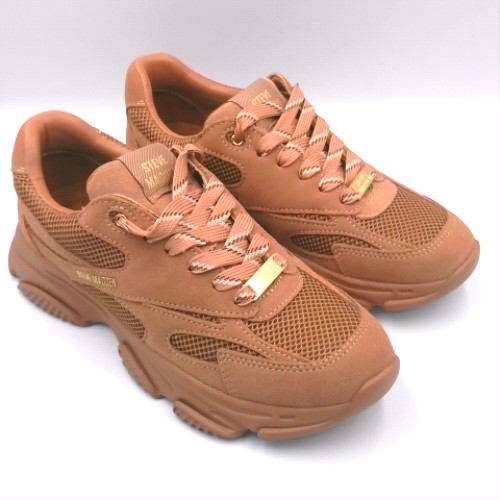 Steve Madden Tan front row trainers Steve Madden front row 2