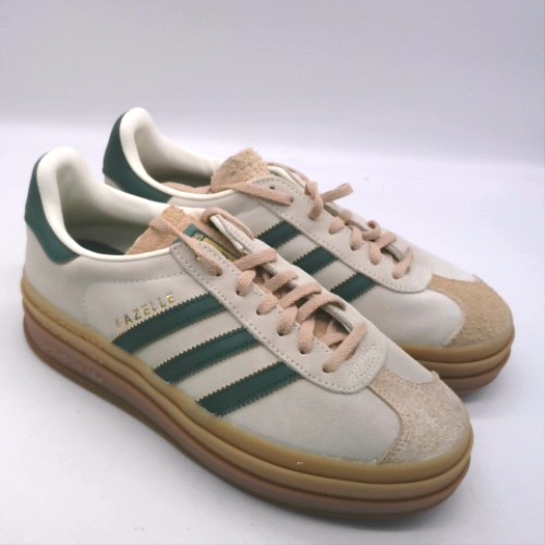 adidas Beige Multi gazelle bold trainers adidas gazelle bold 3