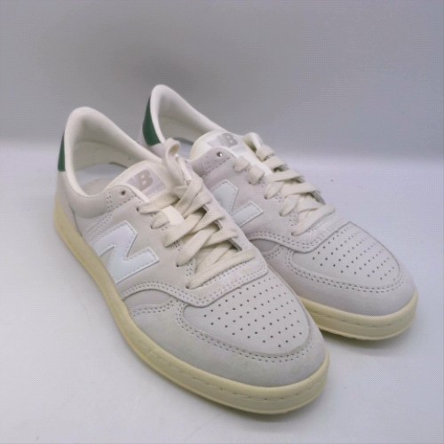 New Balance White & Green t500 trainers New Balance t500 3