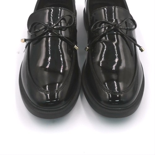 schuh Black liking tassel bow loafer girls youth schuh liking tassel bow loafer 2