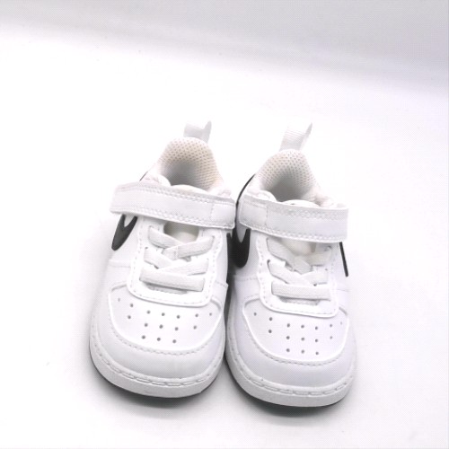 Nike White & Black court borough low recraft toddler Nike court borough low recraft 1
