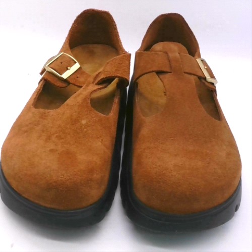 BIRKENSTOCK Tan paris chunky flats BIRKENSTOCK paris chunky 1
