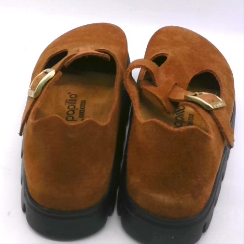 BIRKENSTOCK Tan paris chunky flats BIRKENSTOCK paris chunky 3
