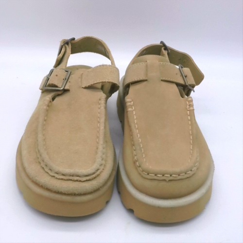 Clarks Originals Beige meare easy sandals Clarks Originals meare easy 1