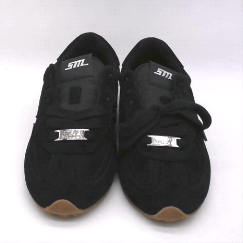 Steve Madden Black abbi charm tonal trainers Steve Madden abbi charm tonal 1