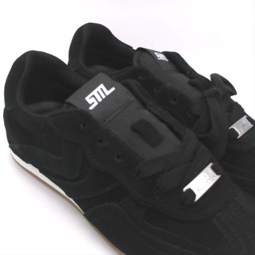 Steve Madden Black abbi charm tonal trainers Steve Madden abbi charm tonal 3