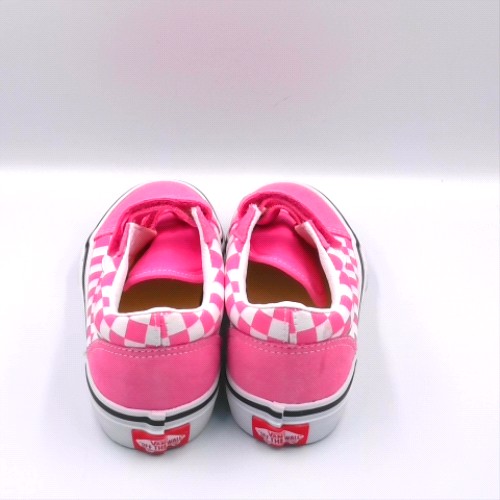 Vans White & Pink old skool v girls junior Vans old skool v 3