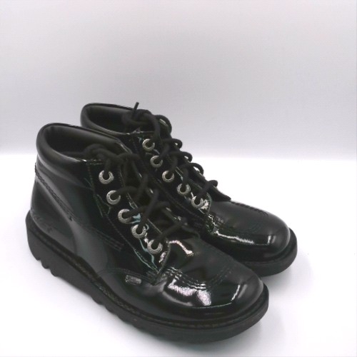Kickers Black hi mono boots Kickers hi mono 2