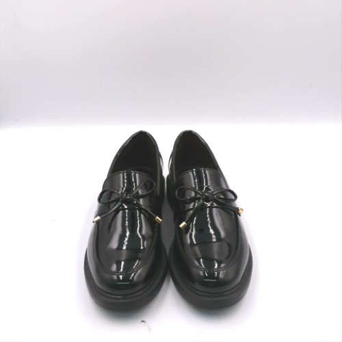 schuh Black liking tassel bow loafer girls junior schuh liking tassel bow loafer 1