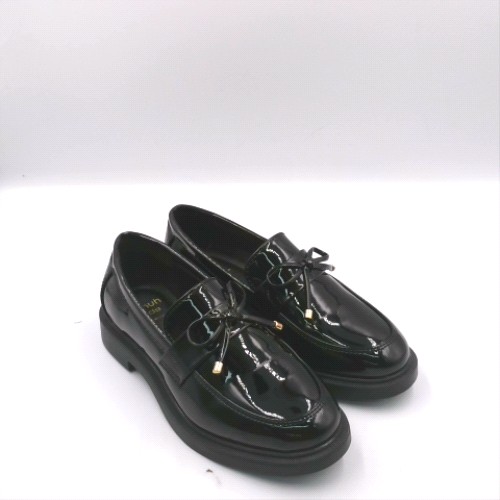 schuh Black liking tassel bow loafer girls junior schuh liking tassel bow loafer 2