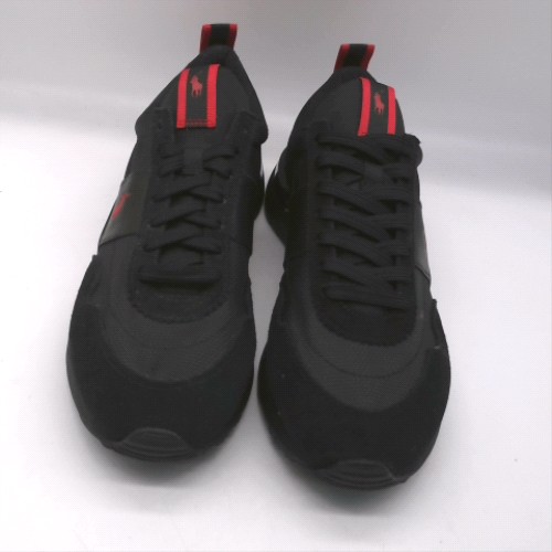 Polo Ralph Lauren Black & Red train 89 trainers Polo Ralph Lauren train 89 1