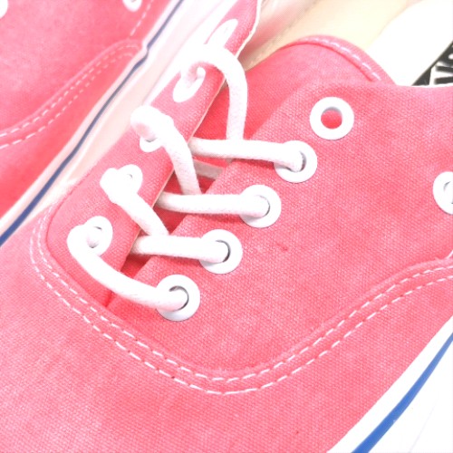 Vans Red Multi authentic boat trainers Vans authentic boat 3