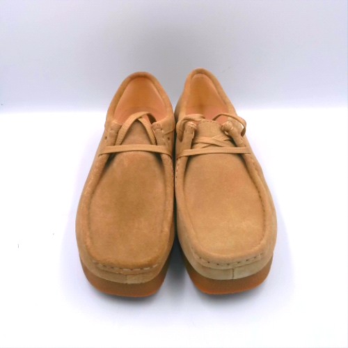 Clarks Tan wallabee evo flats Clarks wallabee evo 1