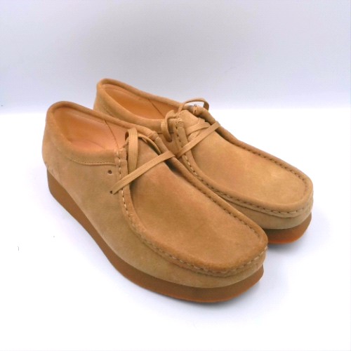 Clarks Tan wallabee evo flats Clarks wallabee evo 2