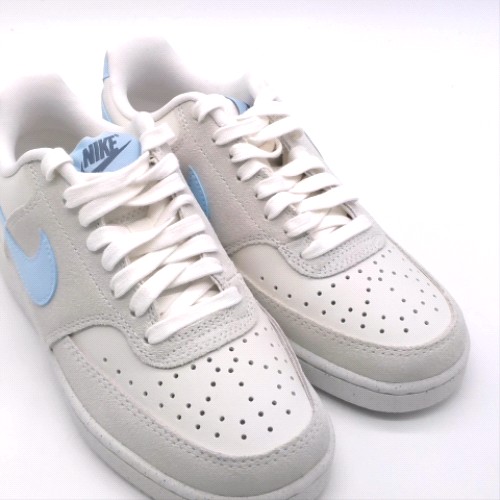 Nike White & Pl Blue court vision trainers Nike court vision 2