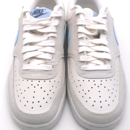 Nike White & Pl Blue court vision trainers Nike court vision 3