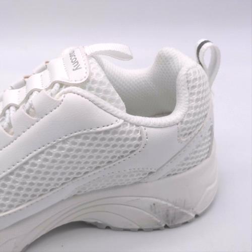 Saucony White & Silver volt se junior Saucony volt se 3