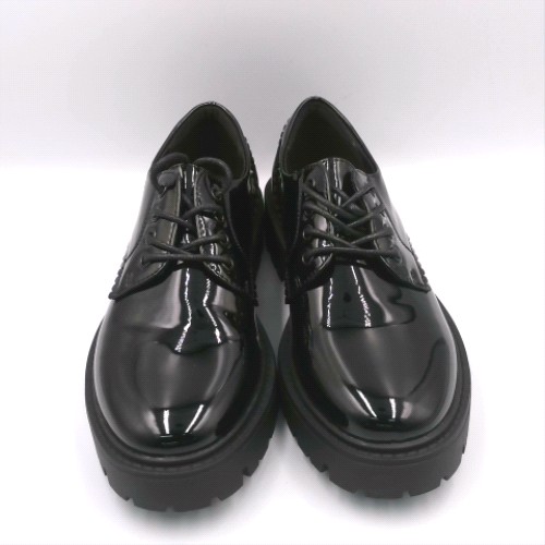 schuh Black lovely lace up girls youth schuh lovely lace up 1