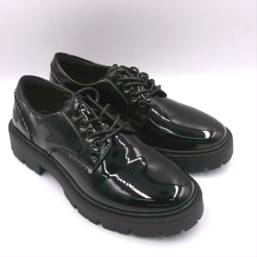 schuh Black lovely lace up girls youth schuh lovely lace up 2