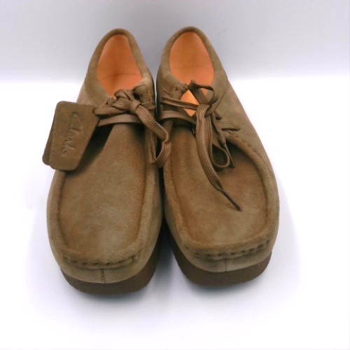 Clarks Originals Khaki wallbee evo flats Clarks Originals wallbee evo 1