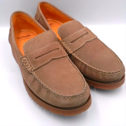 schuh Grey rayden suede loafer shoes schuh rayden suede loafer 2