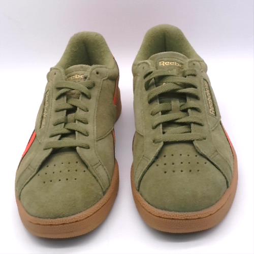 Reebok Green Multi club c grounds trainers Reebok club c grounds 1