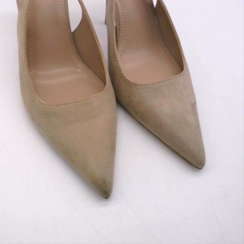 schuh Taupe sade slingback court high heels schuh sade slingback court 3