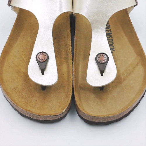 BIRKENSTOCK Off-White gizeh sandals BIRKENSTOCK gizeh 2