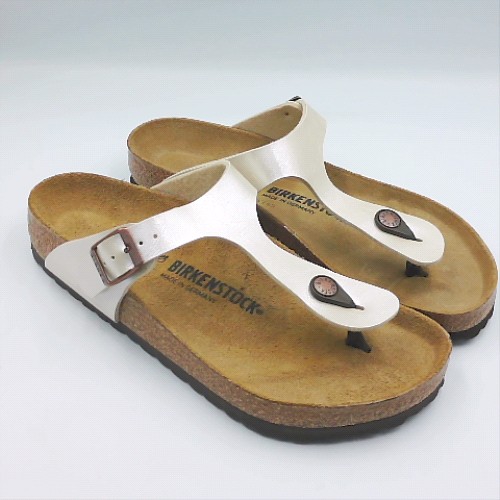 BIRKENSTOCK Off-White gizeh sandals BIRKENSTOCK gizeh 3