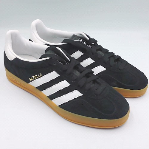 adidas Black & White gazelle indoor trainers adidas gazelle indoor 3