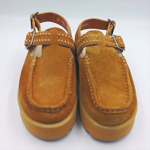 Clarks Originals Tan meare easy flats Clarks Originals meare easy 1