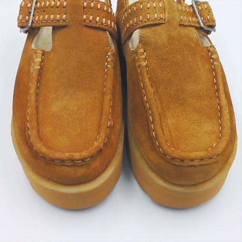 Clarks Originals Tan meare easy flats Clarks Originals meare easy 2