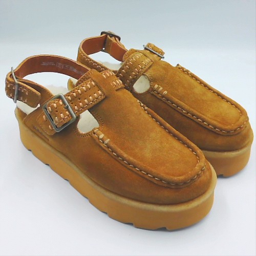 Clarks Originals Tan meare easy flats Clarks Originals meare easy 3