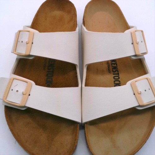 BIRKENSTOCK White arizona sandals BIRKENSTOCK arizona 3