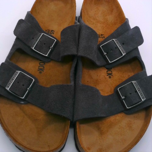 BIRKENSTOCK Grey arizona sandals BIRKENSTOCK arizona 3