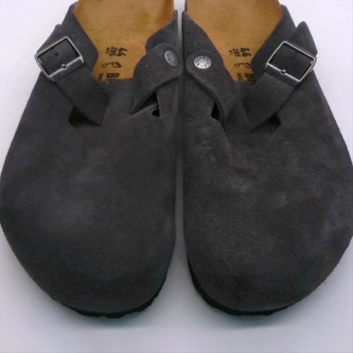 BIRKENSTOCK Grey boston clog sandals BIRKENSTOCK boston clog 3