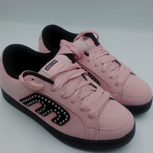 Etnies Pale Pink kingpin trainers Etnies kingpin 2
