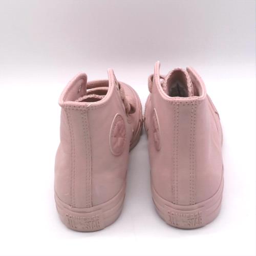Converse Pale Pink all star hi charms trainers Converse all star hi charms 3