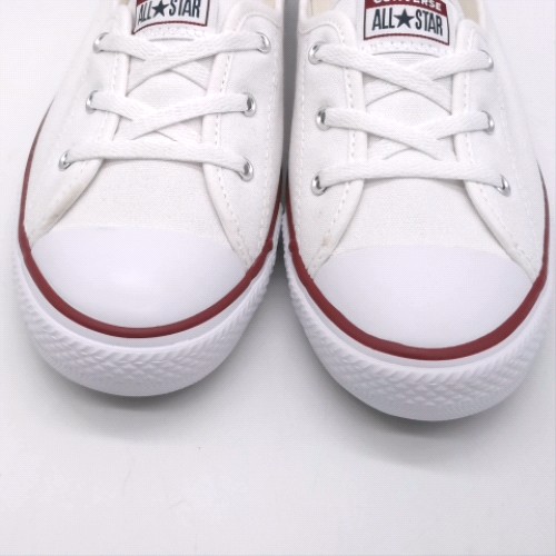 Converse White all star ballet lace slip trainers Converse all star ballet lace slip 2