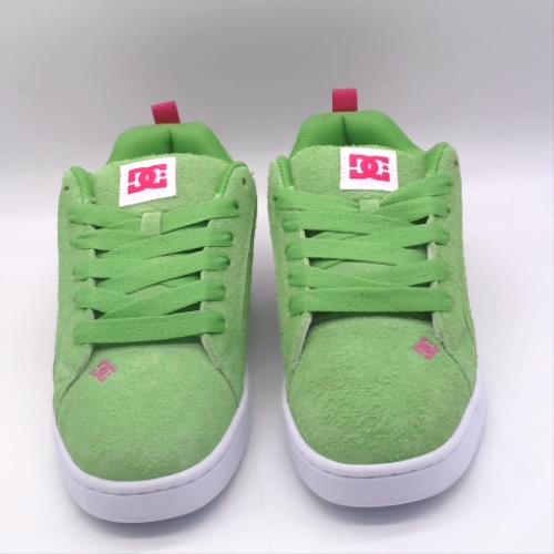 DC Green Multi court graffik trainers DC court graffik 1