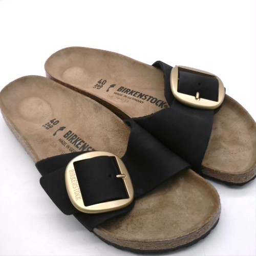 BIRKENSTOCK Black madrid big buckle sandals BIRKENSTOCK madrid big buckle 2