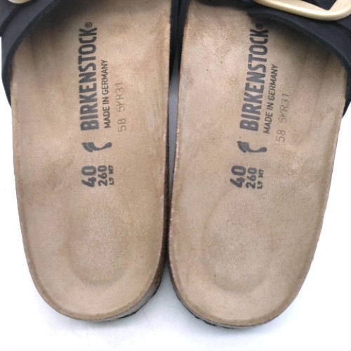 BIRKENSTOCK Black madrid big buckle sandals BIRKENSTOCK madrid big buckle 3