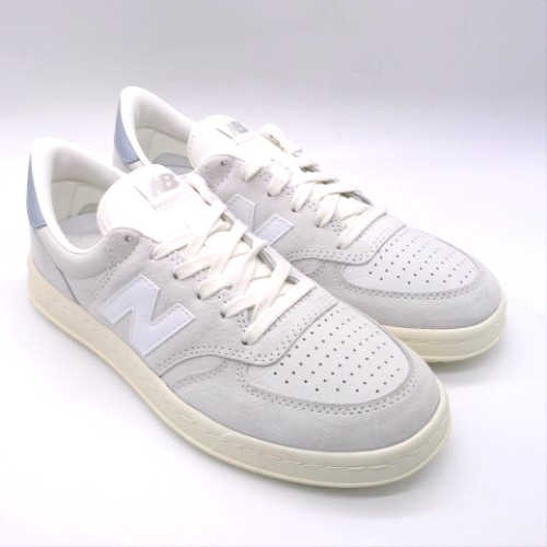 New Balance White & Blue t500 trainers New Balance t500 2