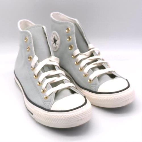 Converse Light Green all star hi suede trainers Converse all star hi suede 2