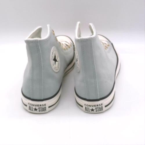 Converse Light Green all star hi suede trainers Converse all star hi suede 3