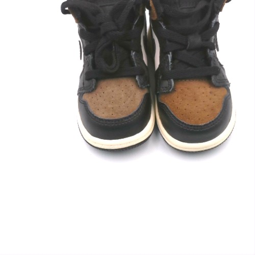 Nike Jordan Black & Brown air 1 mid boys toddler Nike Jordan air 1 mid 3