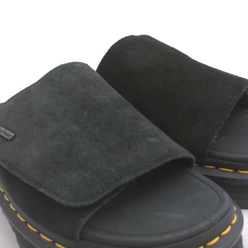 Dr Martens Black zebzag slide sandals Dr Martens zebzag slide 3