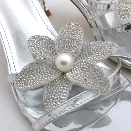 SIMMI Silver eleanoora bling high heels SIMMI eleanoora bling 3